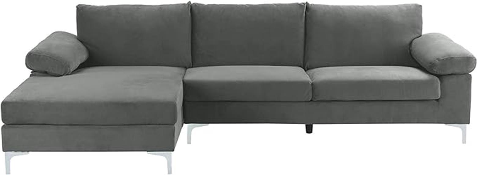 modern velvet fabric sofa