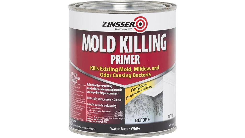 mold killing primer for walls