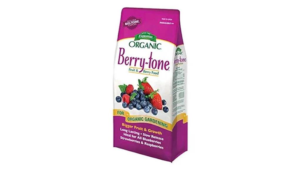 organic berry fertilizer pack