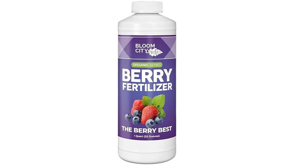 organic berry fertilizer quart