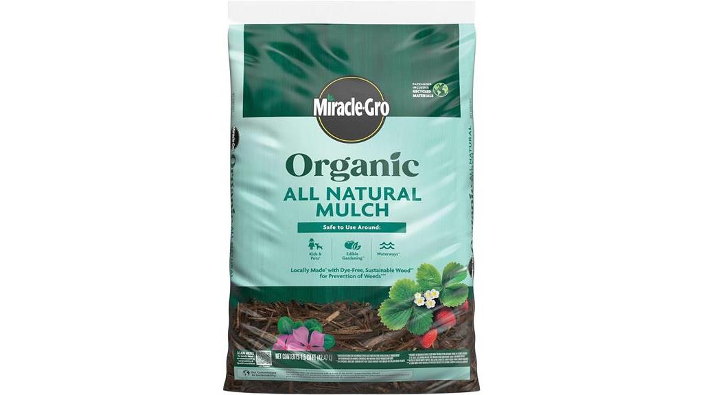 organic mulch for gardening