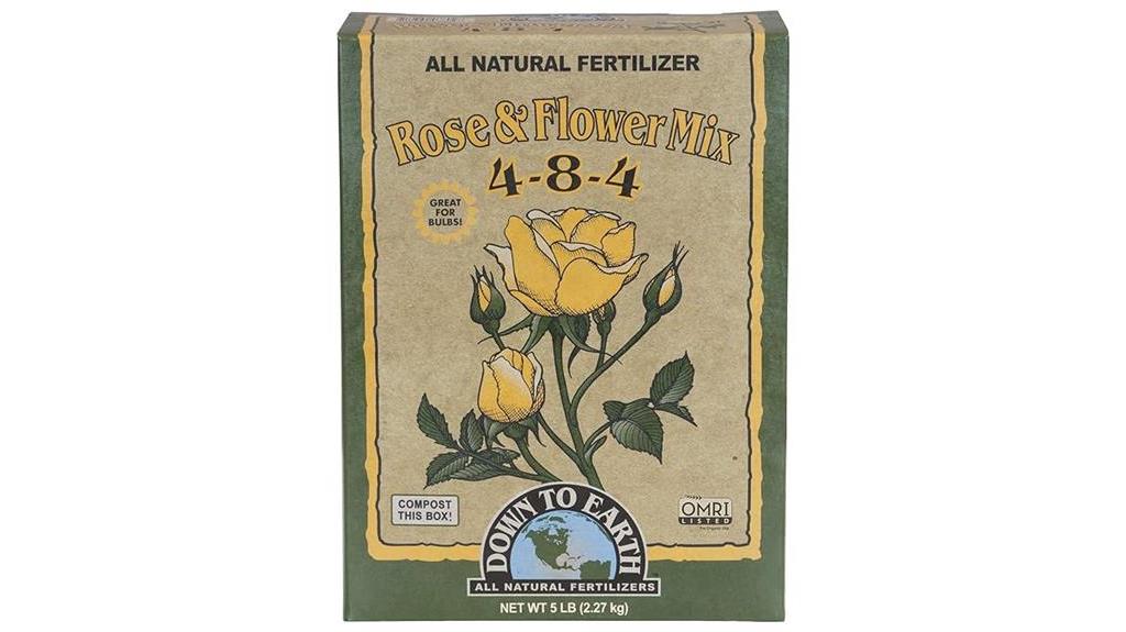 organic rose fertilizer mix