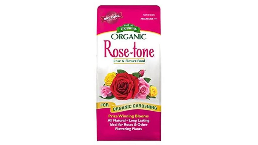 organic rose fertilizer pack