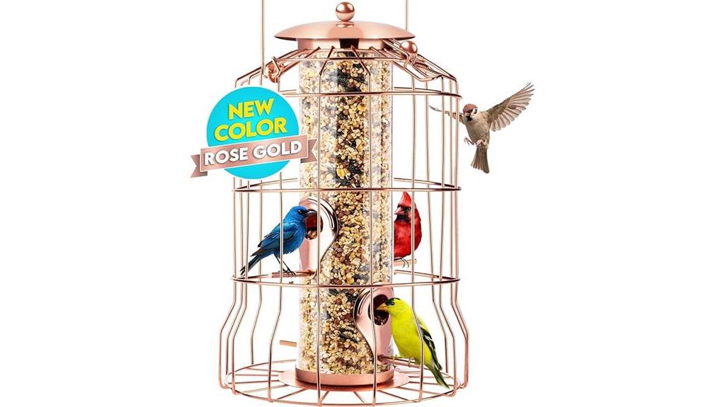 outdoor bird feeder design