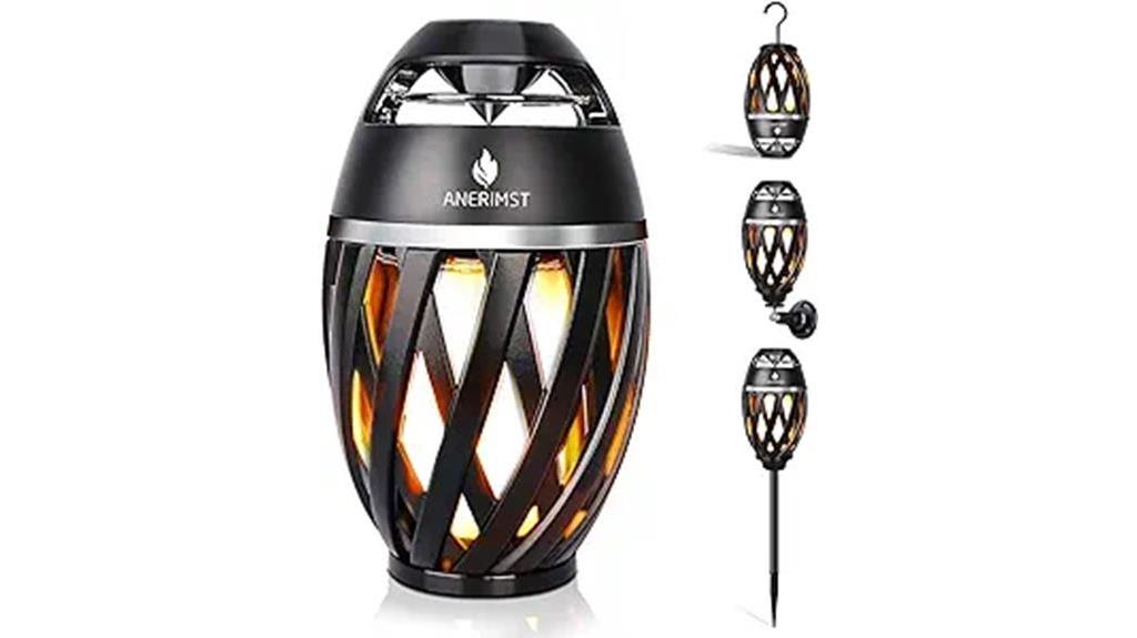 outdoor bluetooth speaker with torch