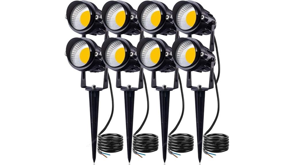 outdoor led spotlights set