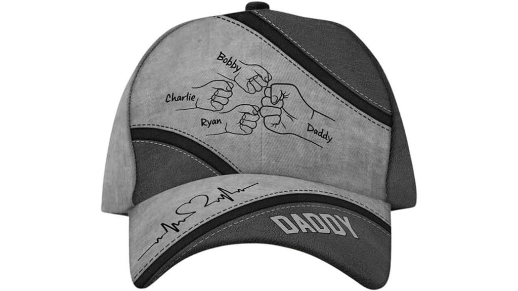 personalized dad hat gift