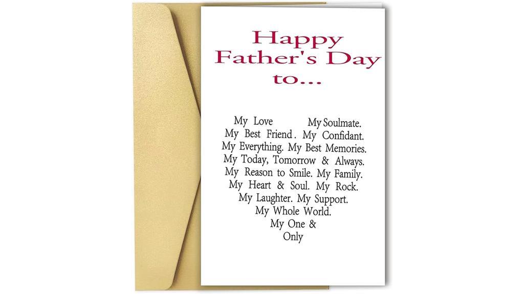 personalized father s day card