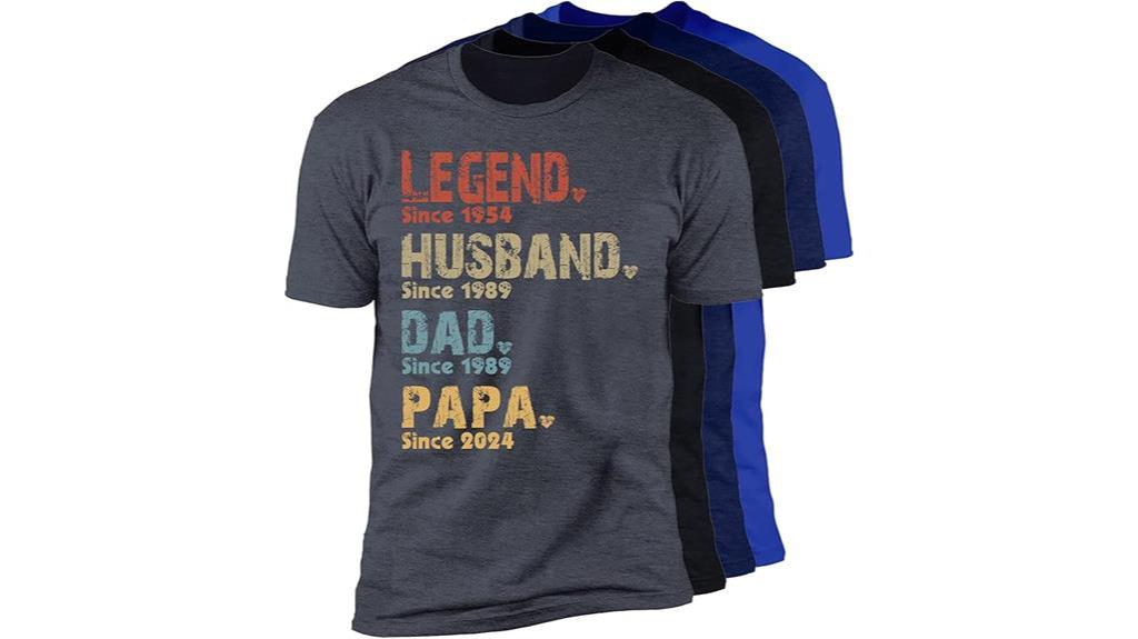 personalized papa apparel option