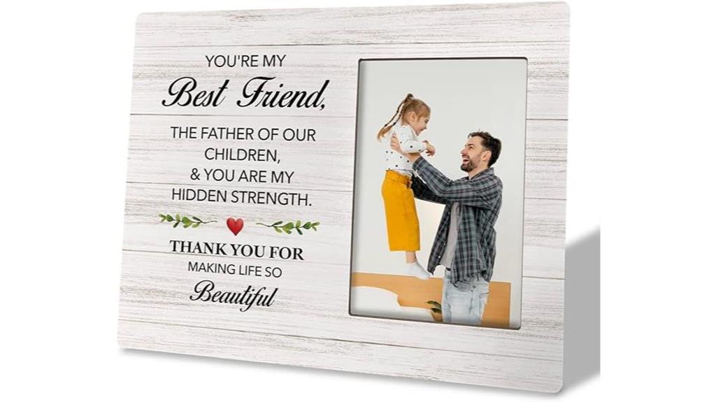 personalized wooden photo frame