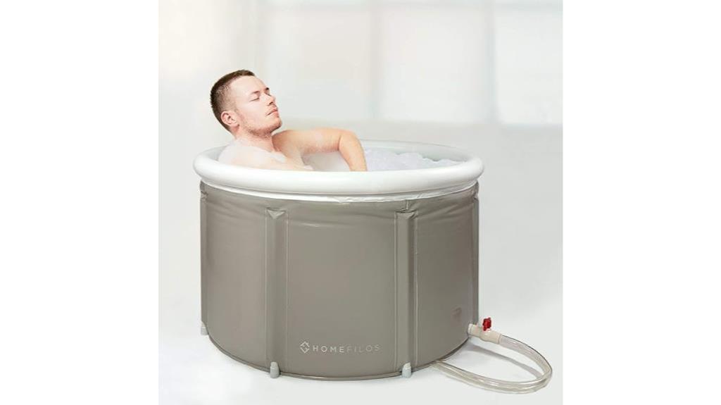 portable bathtub for athletes