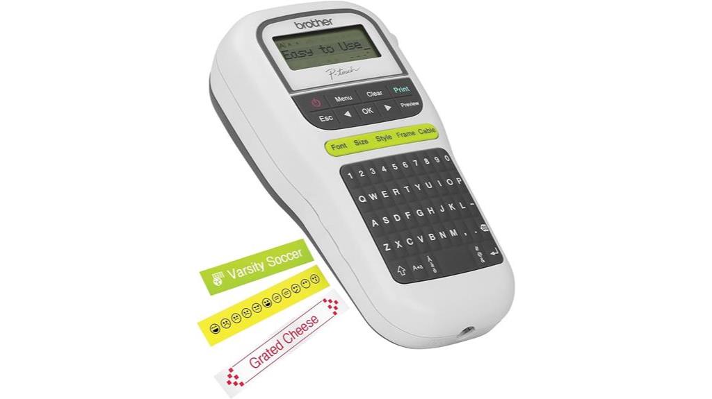 portable thermal label printer