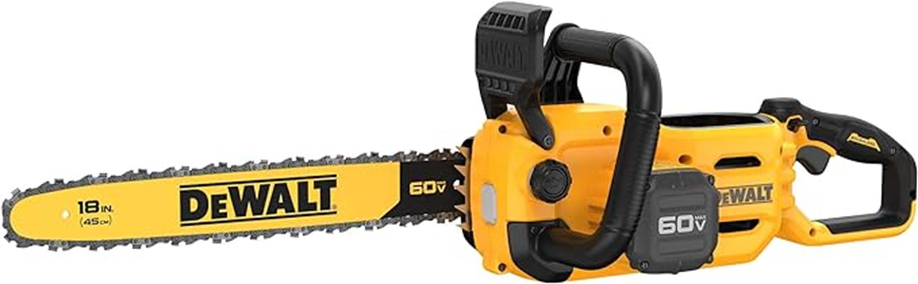 powerful cordless chainsaw tool