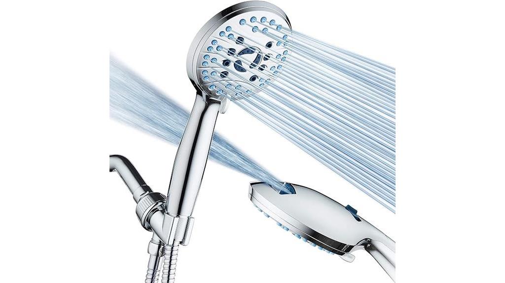 powerful handheld shower head