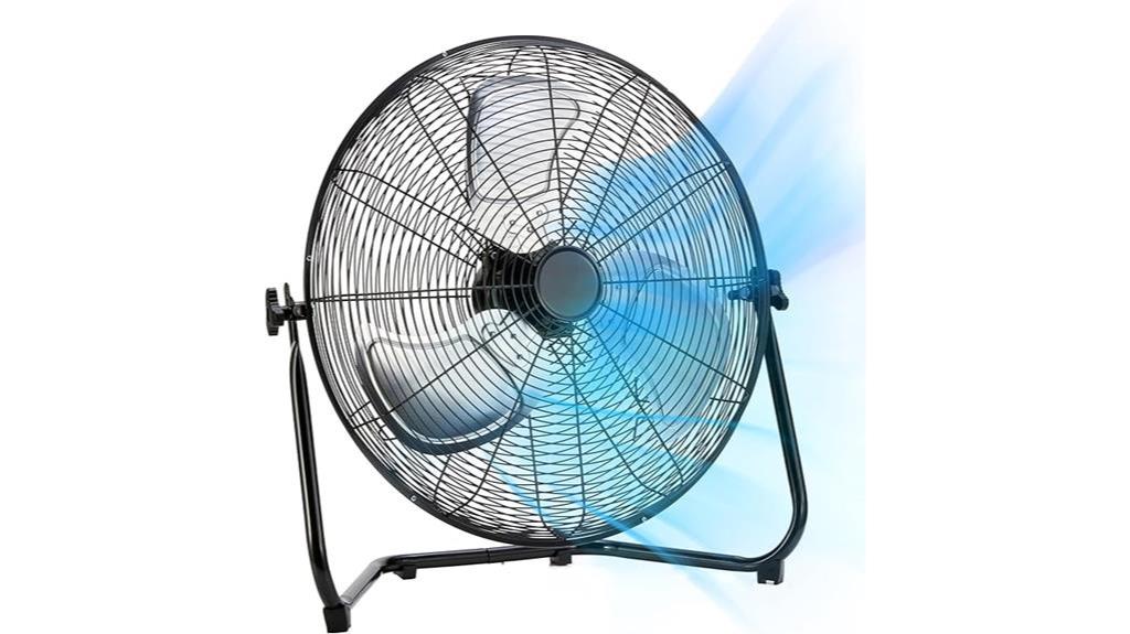 powerful industrial fan option