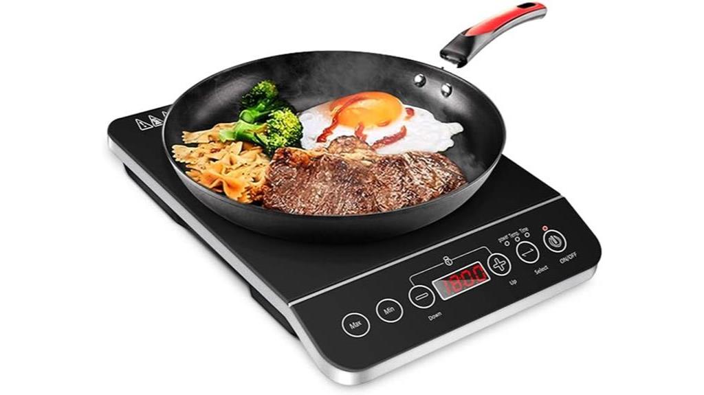 precision induction cooktop technology