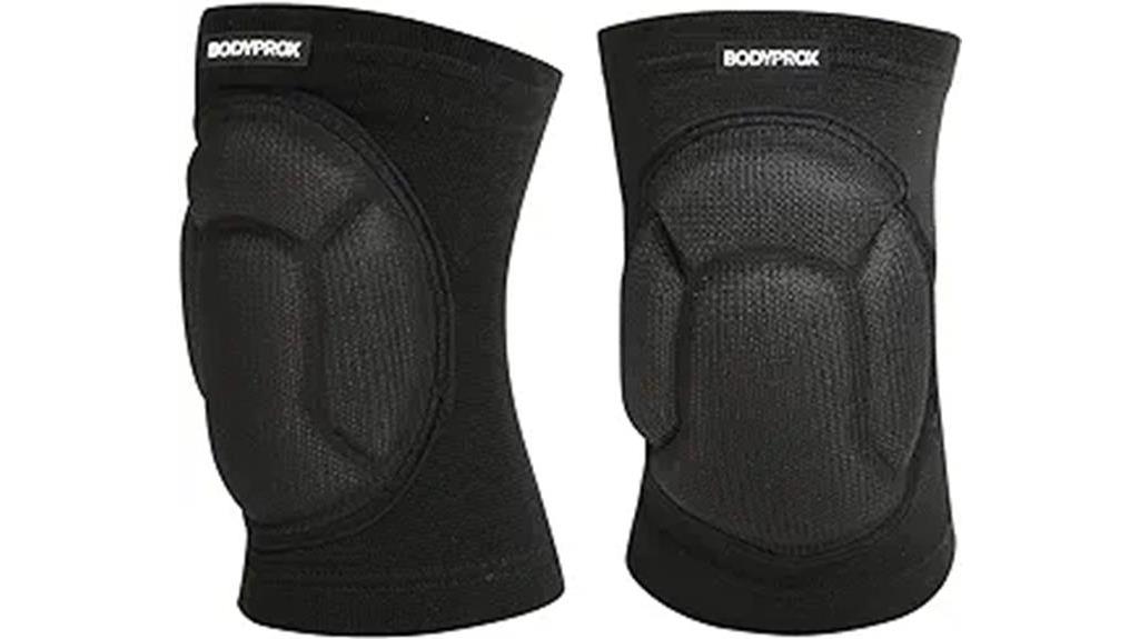 protective knee pads for body support
