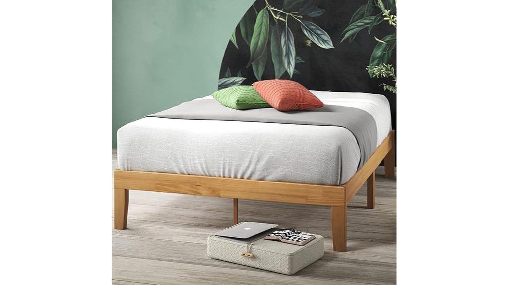 queen size wooden bed