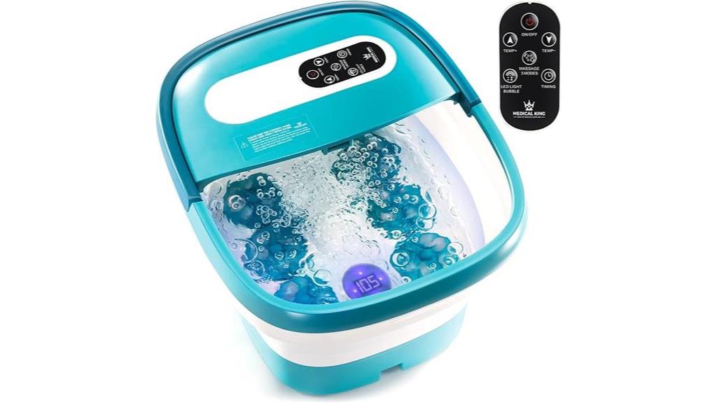 relaxing foot spa experience