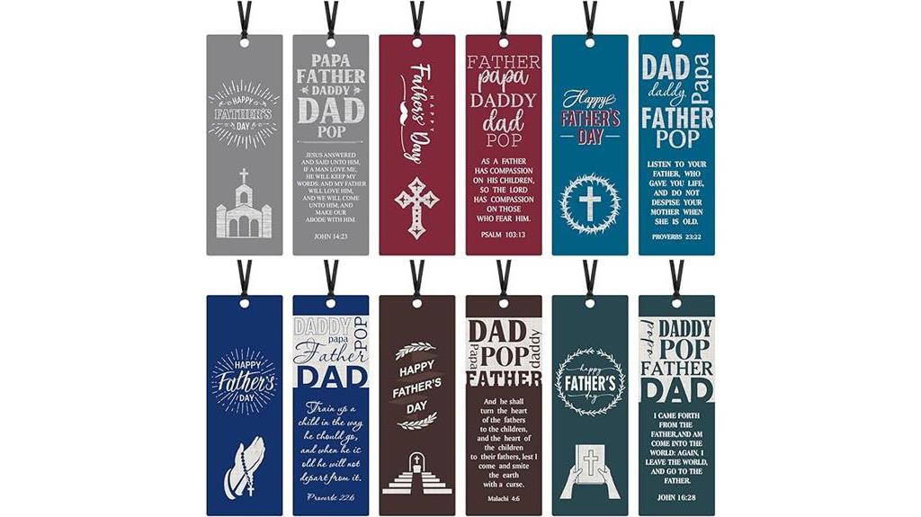 religious bookmarks for dads