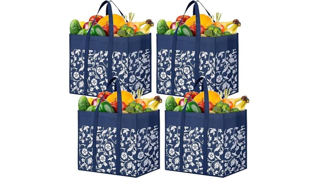 reusable grocery bags pack