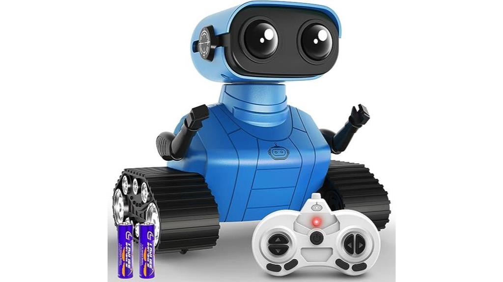 robot toys with led eyes