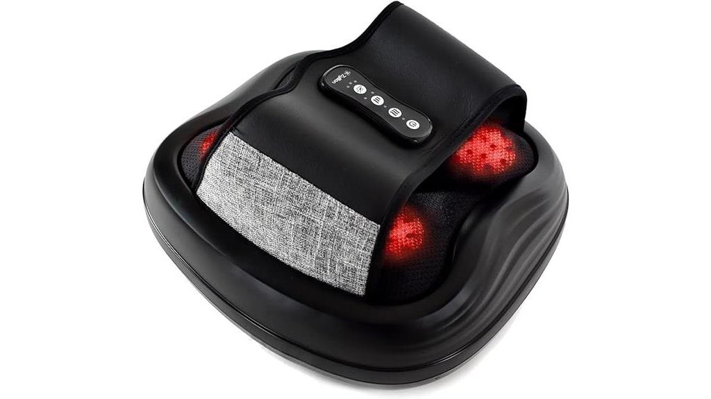 shiatsu foot massager with heat