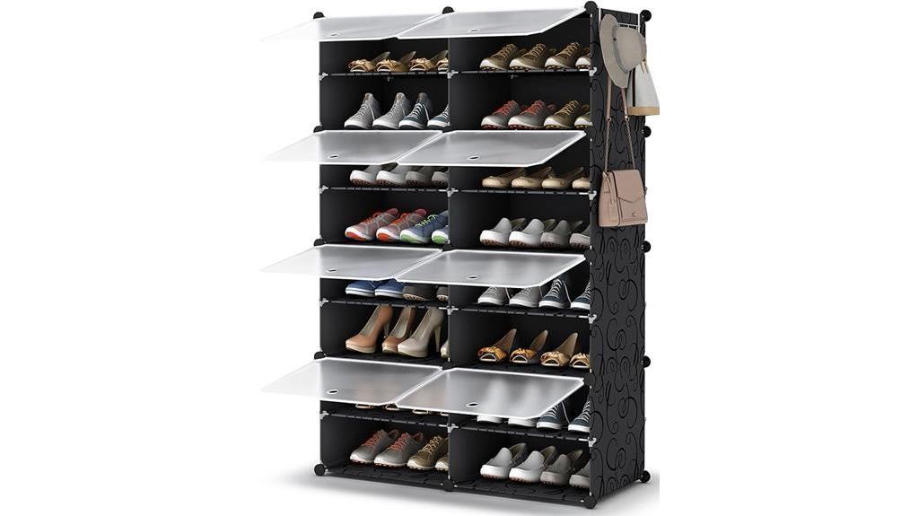 shoe storage cabinet details