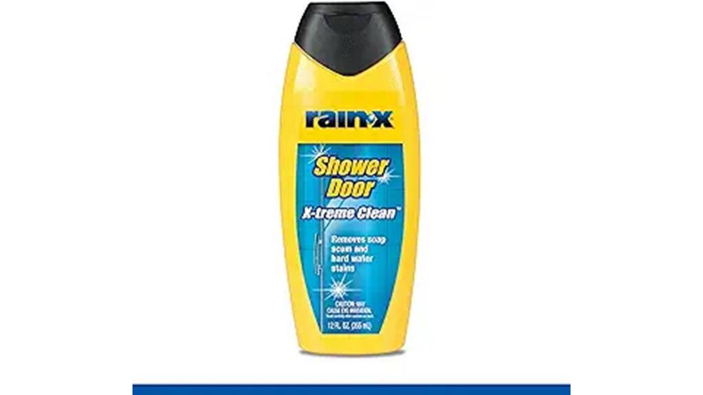 shower door cleaner rain x