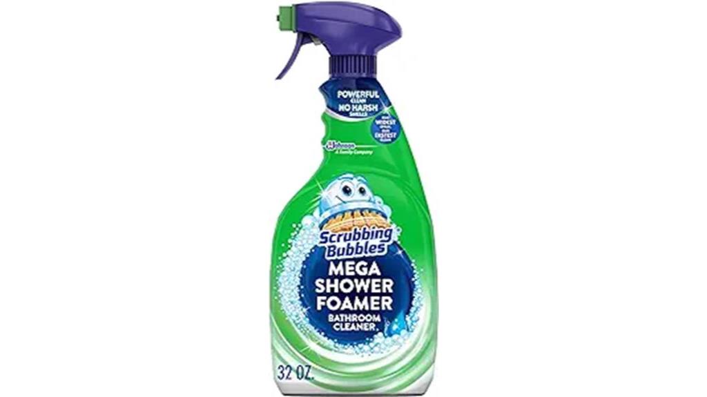 shower foam cleanser spray