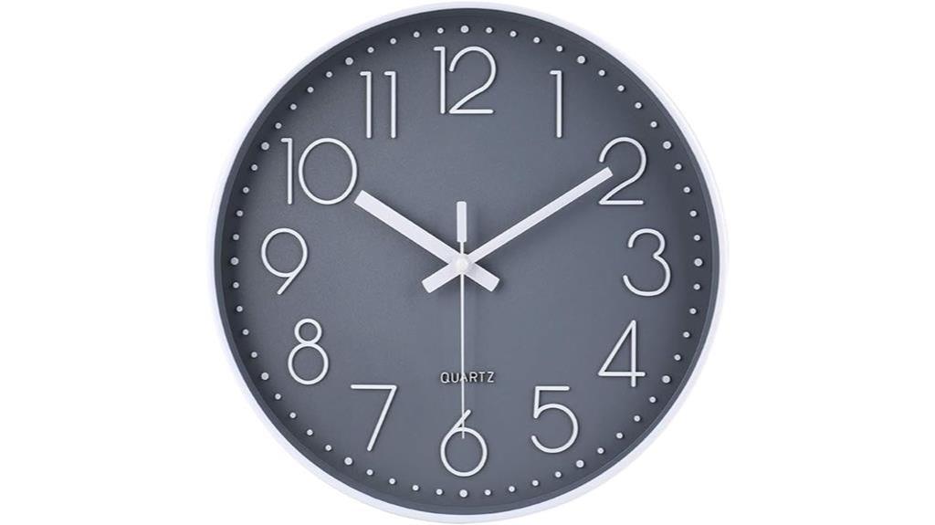 silent non ticking wall clock