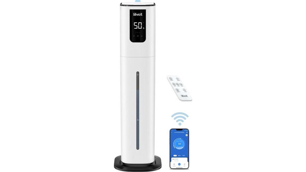 smart humidifier for large rooms