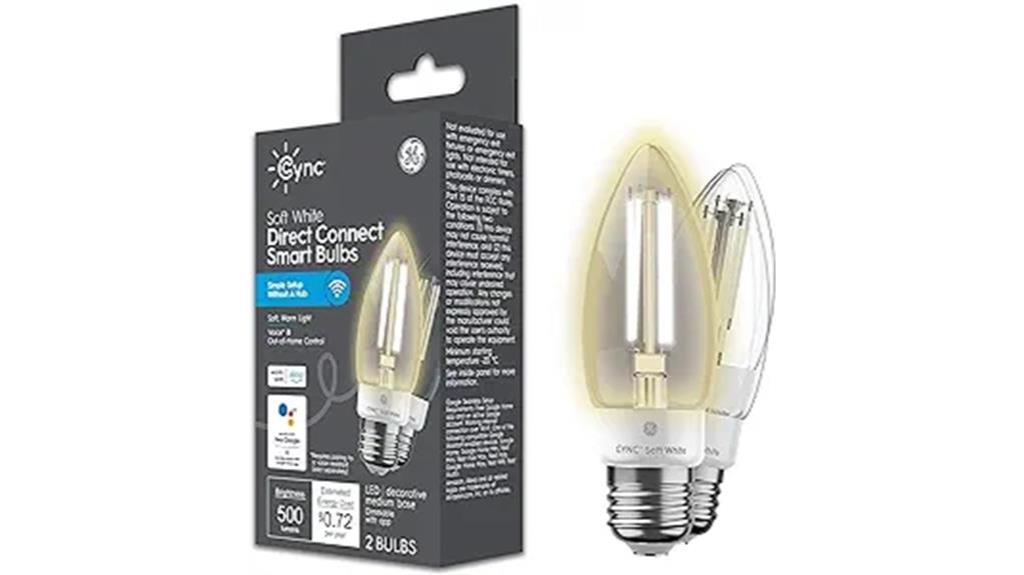 smart led candle bulbs