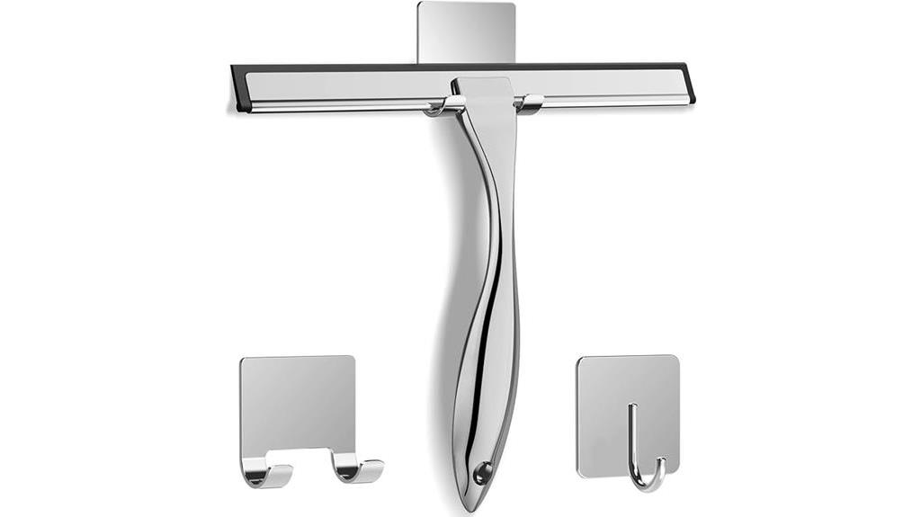 stainless steel shower squeegee