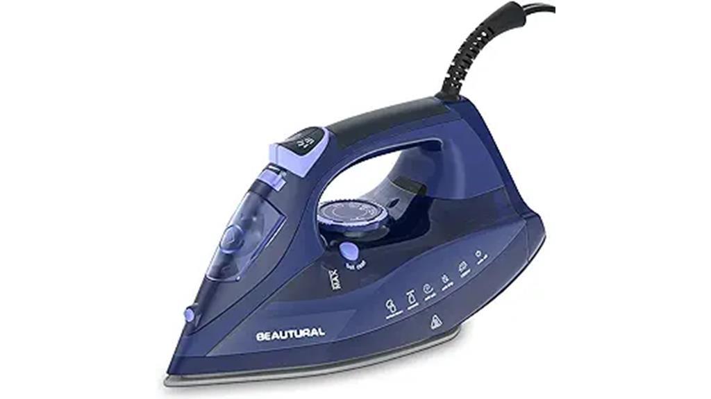 steam iron with dial