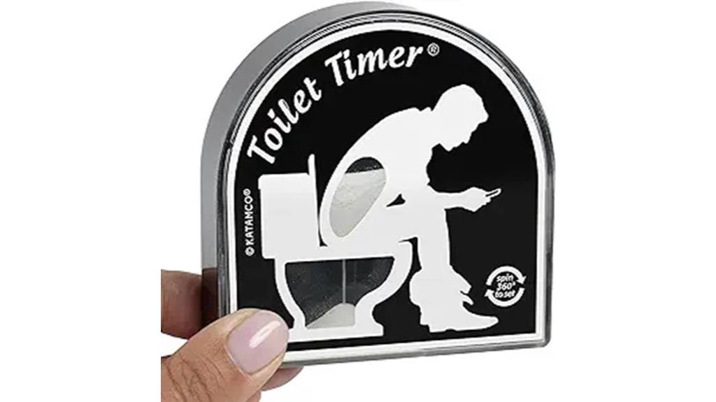 toilet timer for efficiency