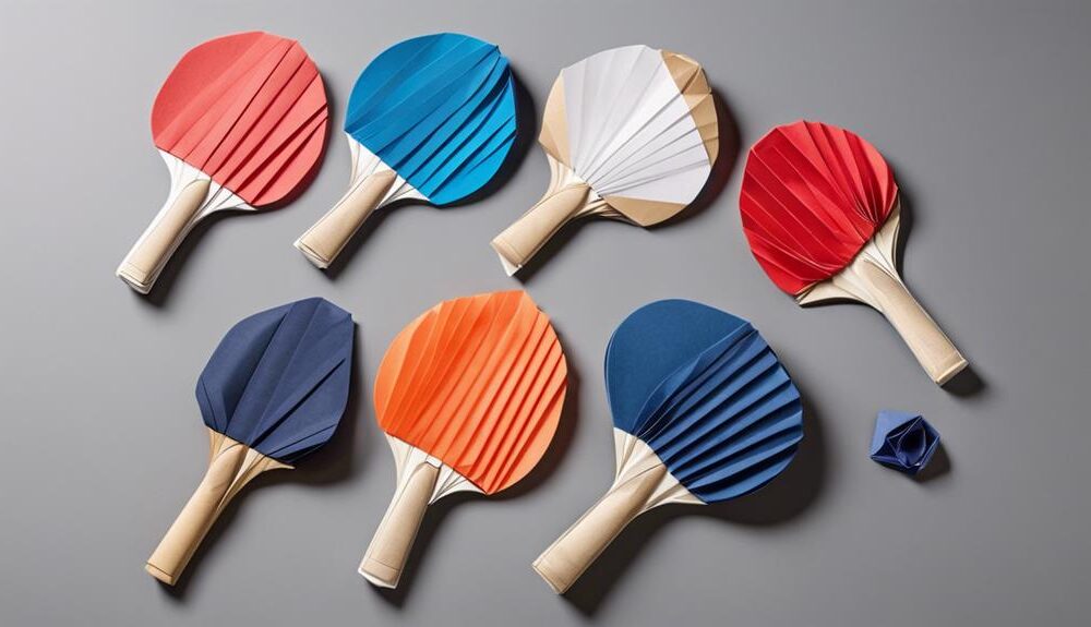 top ping pong paddles