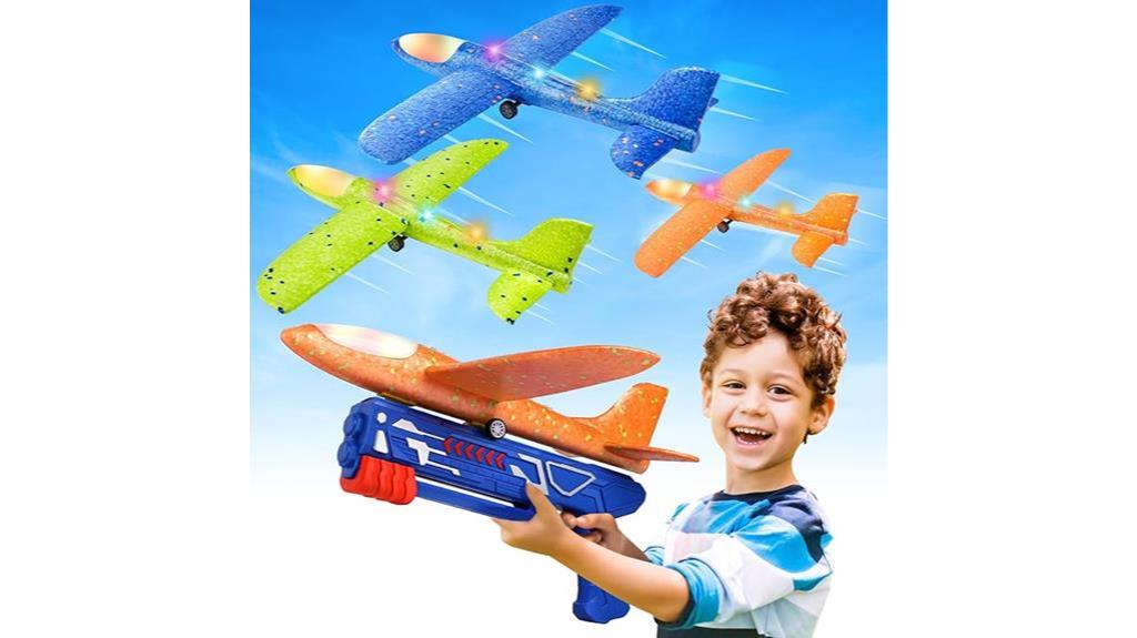 toy airplane launcher set