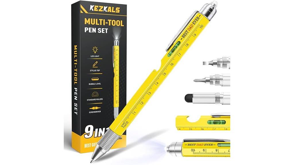 useful pen with tools