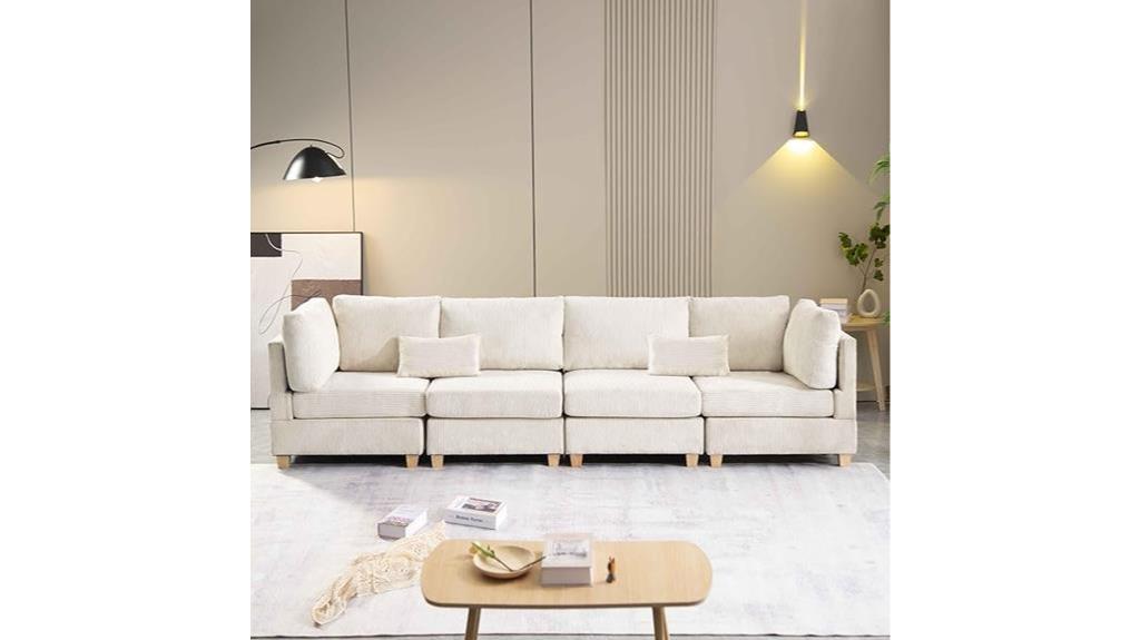 versatile modular sectional sofa