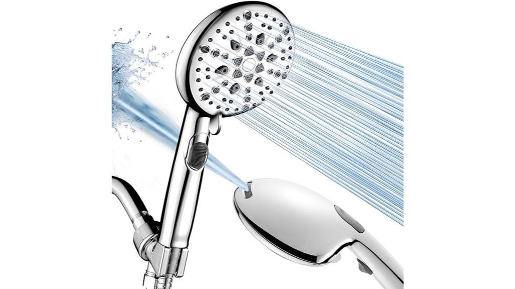 versatile shower head options