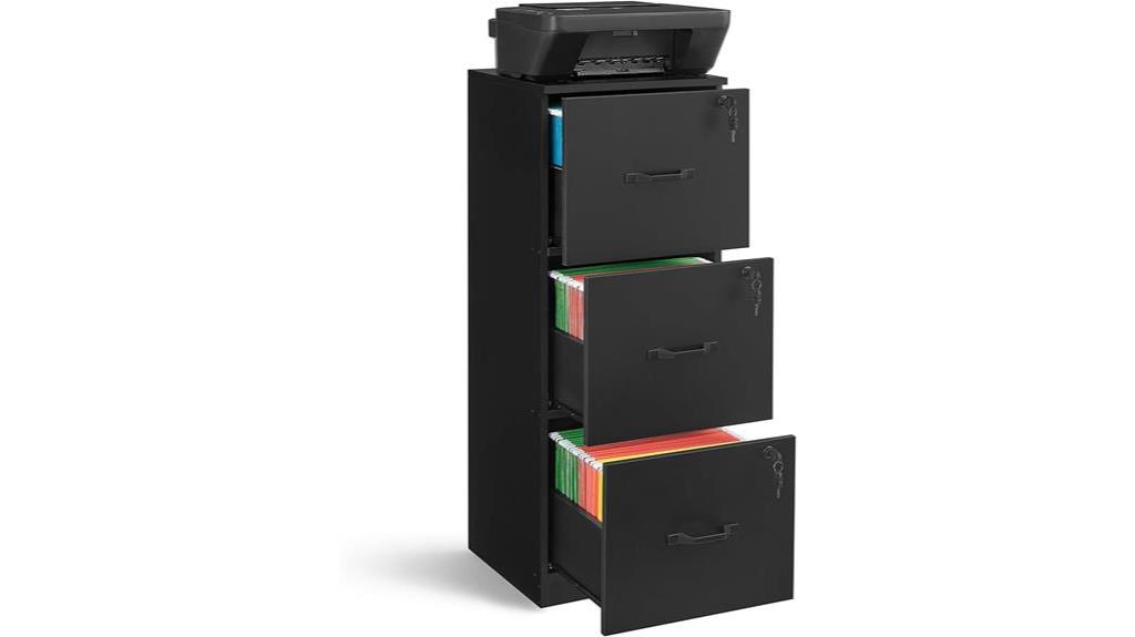 vertical file cabinet storage