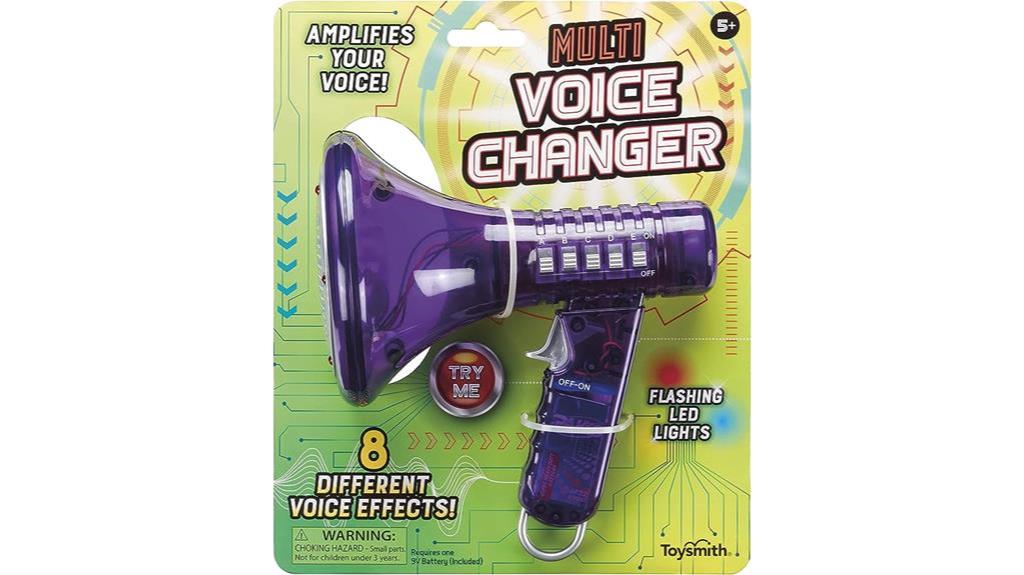 voice changing toy device