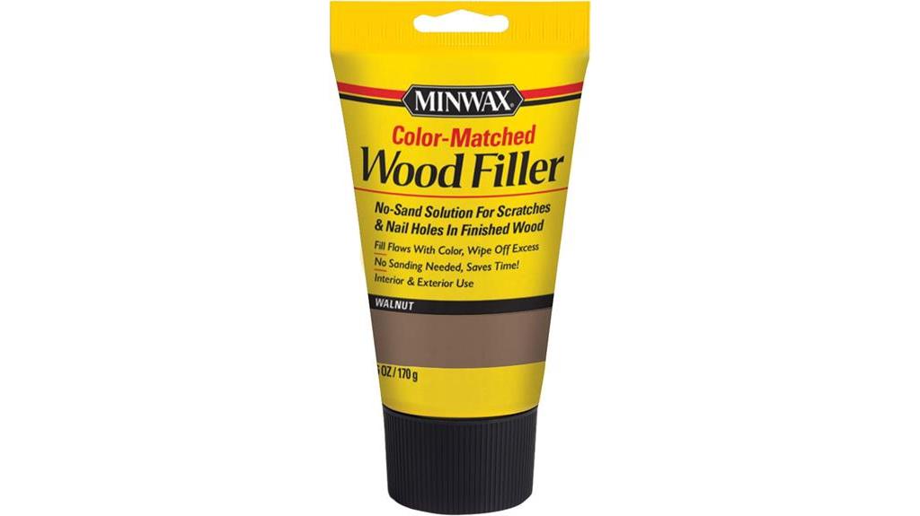 walnut wood putty filler