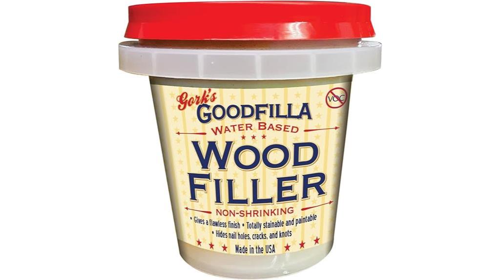 white wood filler 8 oz