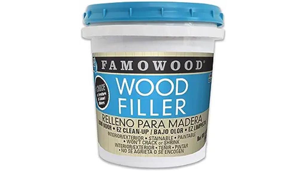 wood filler for repairs