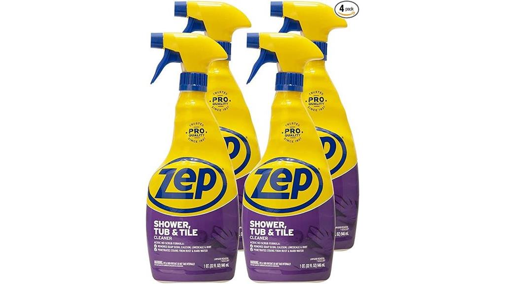 zep shower cleaner case