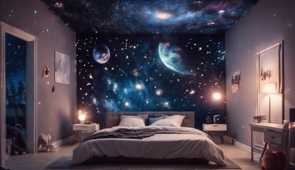 celestial themed room decoration ideas