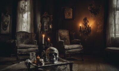 creepy stylish horror decor