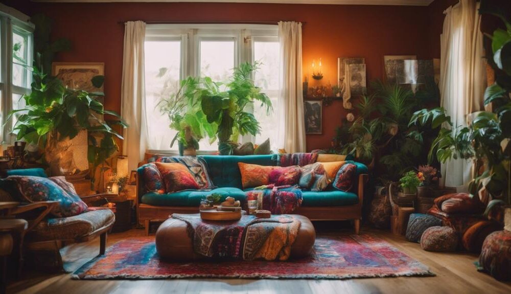 eclectic boho chic integration